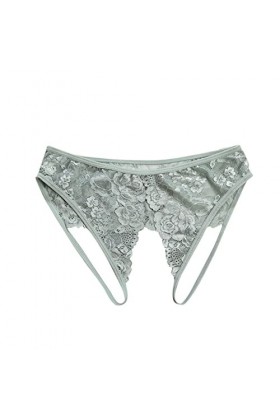 SUPTTING Culotte en Dentelle Sexy pour Femme, Culotte Creuse, Culotte à Lacets, String, Lingerie
