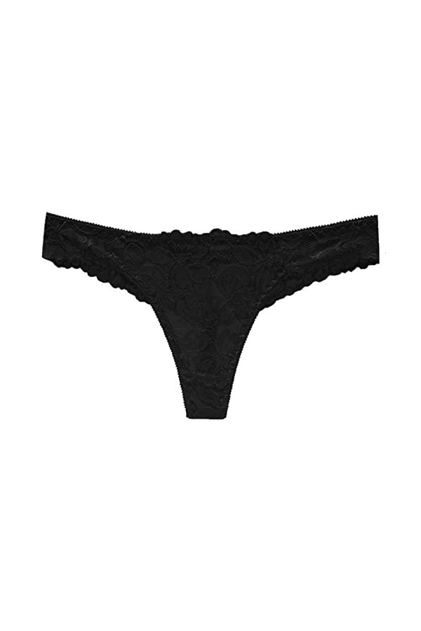 SUPTTING String à Taille Basse, Culotte en Dentelle, sous-Vêtements, Culotte Sexy pour Femme