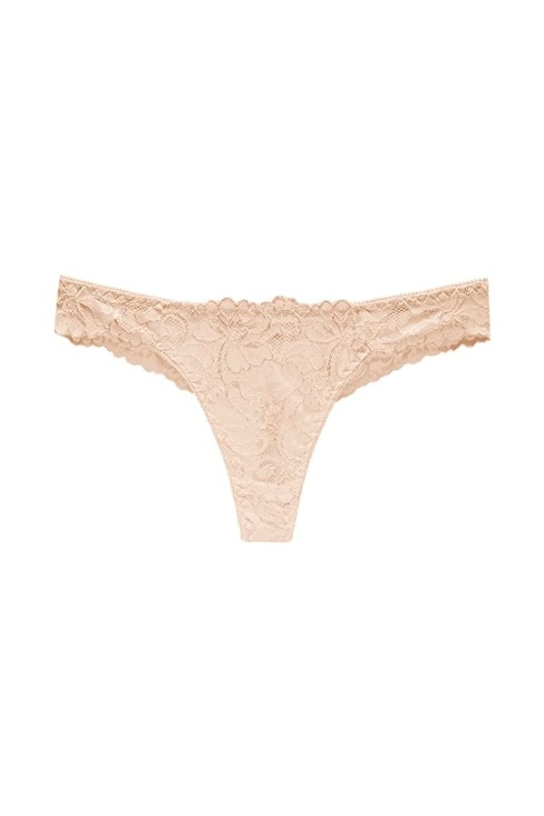 SUPTTING String à Taille Basse, Culotte en Dentelle, sous-Vêtements, Culotte Sexy pour Femme