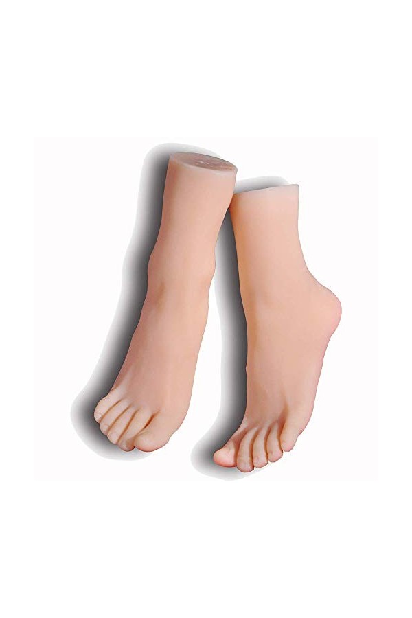Modèle de Faux Pied dentraînement, modèle de Pied féminin en Silicone, Affichage de Pied de Mannequin féminin en Silicone Gr