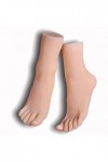 Modèle de Faux Pied dentraînement, modèle de Pied féminin en Silicone, Affichage de Pied de Mannequin féminin en Silicone Gr