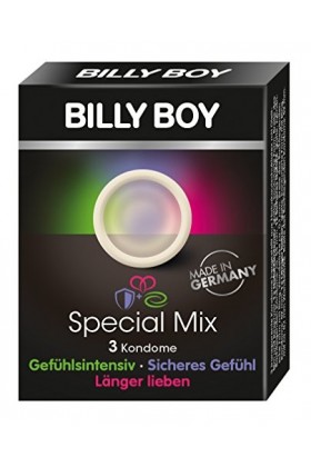 Billy Boy Special Mix préservatifs, 3&nbsp;pièces