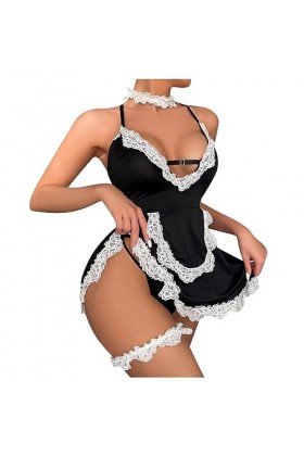 Lingerie Sexy Femme Coquine Hot Lingerie Et Vêtements Sexy Lingerie Erothique Sexy Femmes Solide Couleur Dentelle Motif Cospl