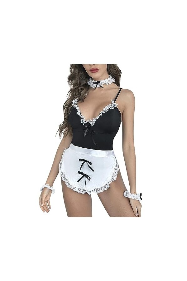 Lingerie Sexy Femme Coquine Hot Lingerie Et Vêtements Sexy Lingerie Erothique Sexy Femmes Solide Couleur Dentelle Motif Cospl