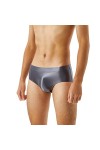 Duohropke Culottes à lhuile stretch pour homme - Taille basse - Légères - Brillantes - Métallisées - Mini slip de bikini, li