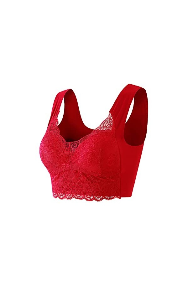 Soutien-gorge push-up rembourré pour femme - Sous-vêtement sexy confortable au quotidien - Soutien-gorge classique dos nu - B