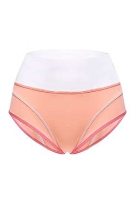 Ncenglings Body Lotion Patchwork Couleur sous-vêtements Culottes Bikini Solid Womens Briefs Ensemble Lit Coffre Orange, XXXL