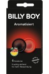 Billy Boy Préservatifs Aromatisée 6 Pièces Rouge/Noir