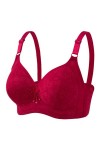 HANXIULIN Soutien-gorge push-up fin fonctionnel pour femme - Semi-rembourré - Soutien-gorge confortable sans armatures - En c
