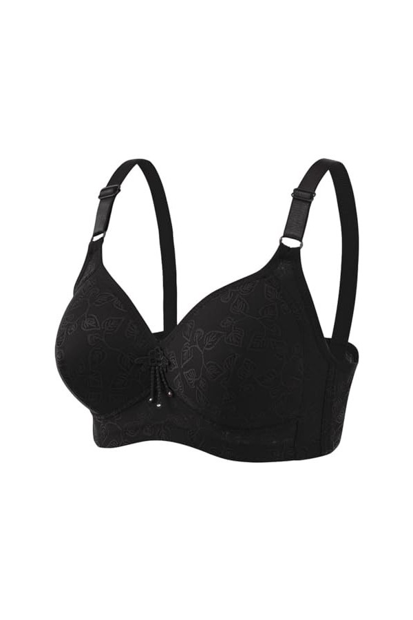 HANXIULIN Soutien-gorge push-up fin fonctionnel pour femme - Semi-rembourré - Soutien-gorge confortable sans armatures - En c