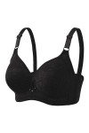 HANXIULIN Soutien-gorge push-up fin fonctionnel pour femme - Semi-rembourré - Soutien-gorge confortable sans armatures - En c
