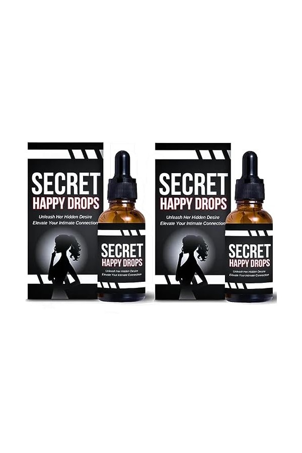 PleasurePeak Gouttes orales Happy Drops pour femmes, pour adultes, améliore la sensibilité et le plaisir 1 pièce 