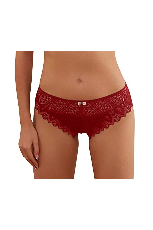 SUPTTING Sexy Mode Dentelle Lingerie sous-Vêtements Dentelle Pantalons Dentelle Taille Basse sous-Vêtements sous-Vêtements Fé