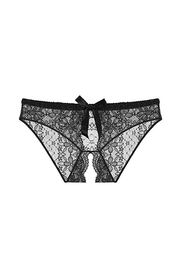 SUPTTING Femme Ouvert Entrejambe Sexy Dentelle Culottes Libéré De La Tentation Et Voir À Travers