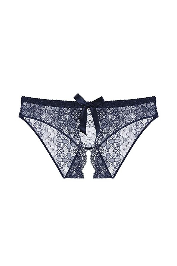 SUPTTING Femme Ouvert Entrejambe Sexy Dentelle Culottes Libéré De La Tentation Et Voir À Travers