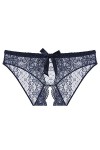 SUPTTING Femme Ouvert Entrejambe Sexy Dentelle Culottes Libéré De La Tentation Et Voir À Travers