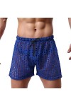 Mymyguoe Boxer pour homme - Sous-vêtements en maille - Collants en maille - Sous-vêtements courts transparents - Sous-vêtemen