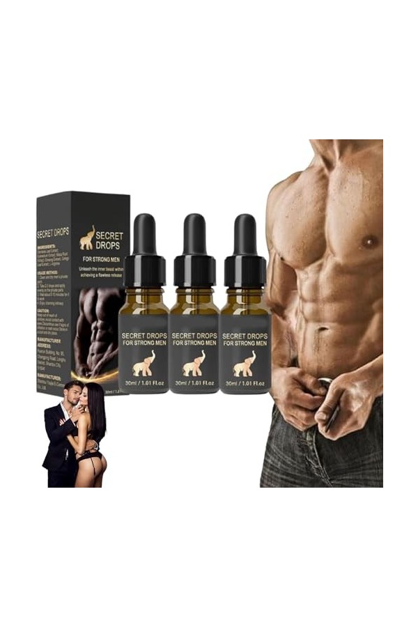 Goutte secrète, gouttes secrètes Aafq pour hommes forts, gouttes secrètes améliorées, gouttes heureuses secrètes, gouttes ora