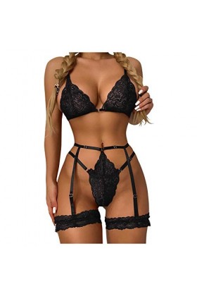 Hasagimol Body Sexy Femme Coquine Hot Lingerie Dentelle Femme, Lingerie Travestie Lingerie Lingerie Femme Sexy Ensemble Dente