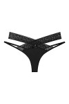 SUPTTING Culotte en Dentelle Florale Sexy pour Femme, Maille à Taille Basse, Creuse, Transparente, sous-Vêtements de Grande T