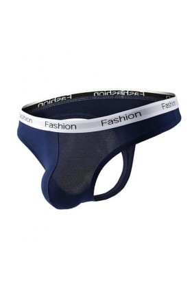 MEGAHERZ sous-vêtements Hommes Shorts Slips Culottes Triangle Mesh Transparent Bleu,XL 