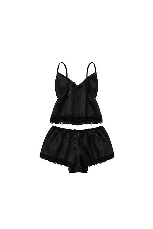 Pdakieyxnd sous-Vetements de Noël Feminins Sexy Rouge Noir Body Hot Coquin Lingerie Valentin Chaud Érotique Dentelle Féminin 