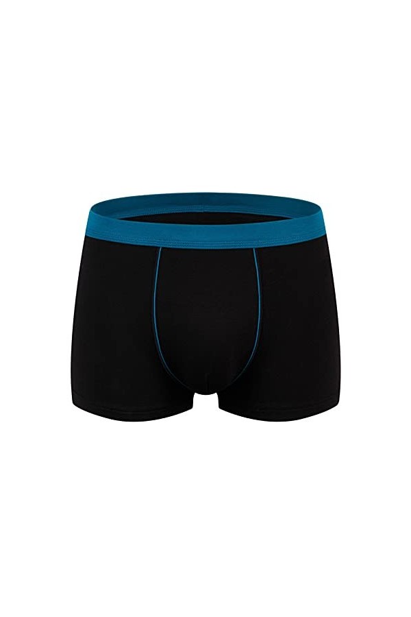 Slip en coton pour homme grande taille évacuant lhumidité sous-vêtements en maille respirante taille basse U convexe sans co