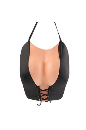 MagiDeal Faux Sein avec Corset Poitrine Artificiel pour Déguisement Cosplay Jeu