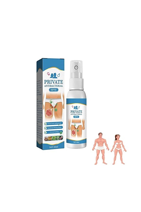 Spray antibactérien pour parties intimes,spray antibactérien pour la zone intime, spray dhygiène intime pour homme femme,pré