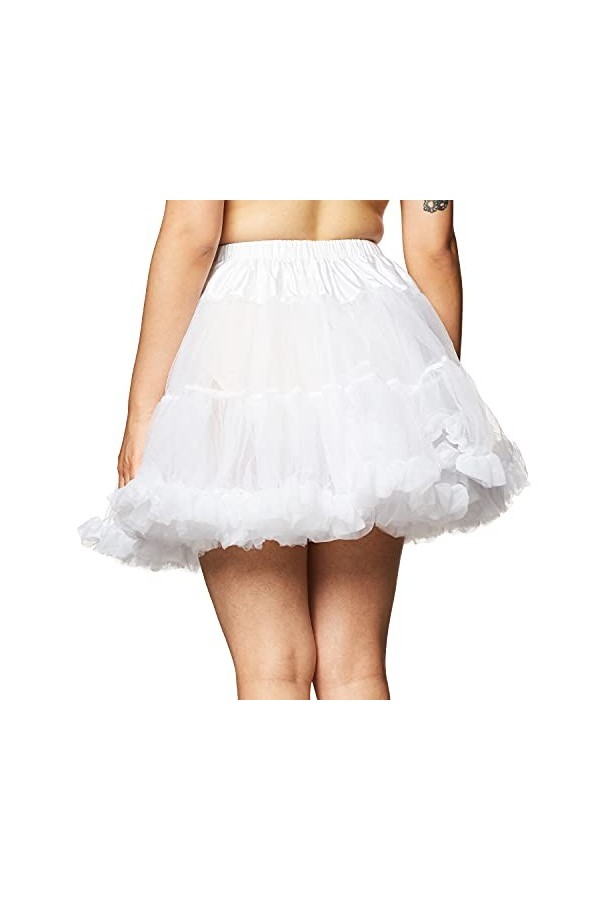 Leg Avenue- Best Basic Costumes, Femme, 899022002, Blanc, Taille Unique