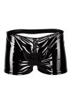 Mymyguoe Boxer érotique pour homme avec fermeture éclair sur le devant - Boxer élastique et à séchage rapide - Doux et respir