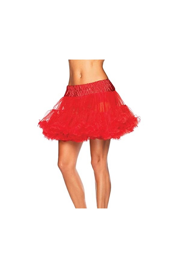 Leg Avenue Best Basic Jupon Taille Unique Costumes, Femme, 899022003, Rouge, O/S