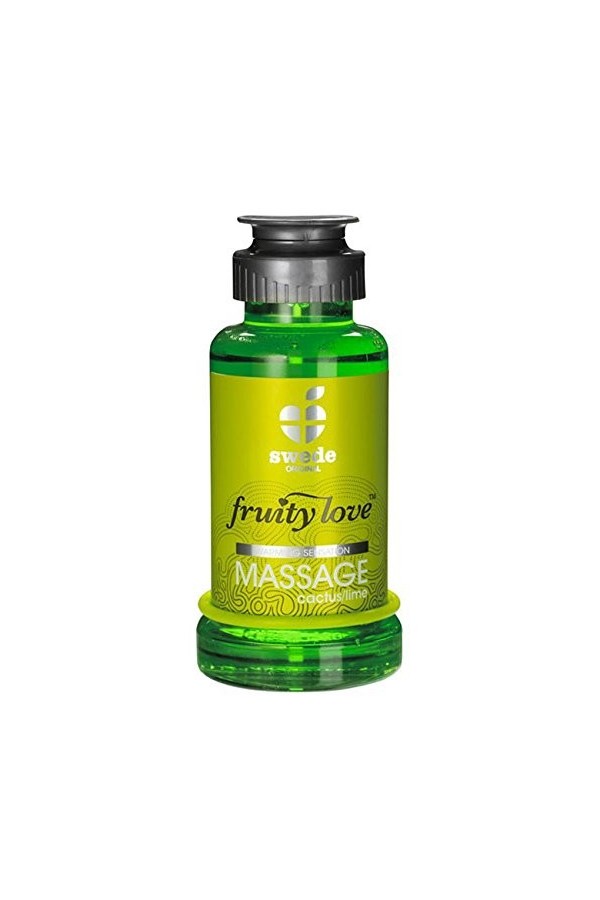 Swede Huile De Massage Fruity Love Swede Cactus Citron - 100 Ml