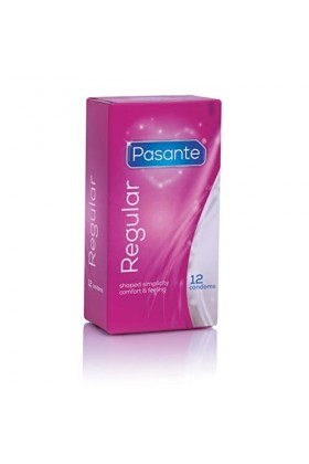 Pasante Regular Préservatif Masculin 12 Pièces