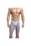 Mymyguoe Boxer pour homme - En maille transparente - Long respirant - Pour les loisirs - Pour le sport, le jogging, le yoga, 