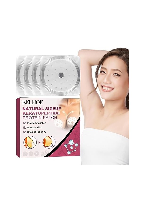 Patch damélioration des seins Patch hydratant pour les seins kératopeptiPatch raffermissant pour les seins Coussin raffermis