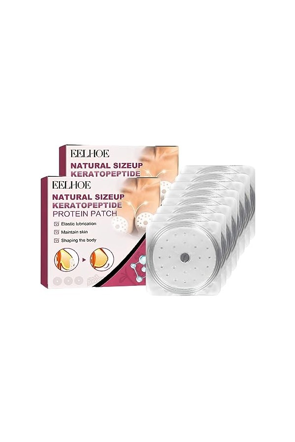 Patch damélioration des seins Patch hydratant pour les seins kératopeptiPatch raffermissant pour les seins Coussin raffermis