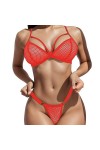 Ensemble Lingerie Sexy Femme Érotique, Femmes Noir Dentelle Sexy Ouvert Entrejambe Bas Crotchles RéSille Lingerie Lingerie Pu