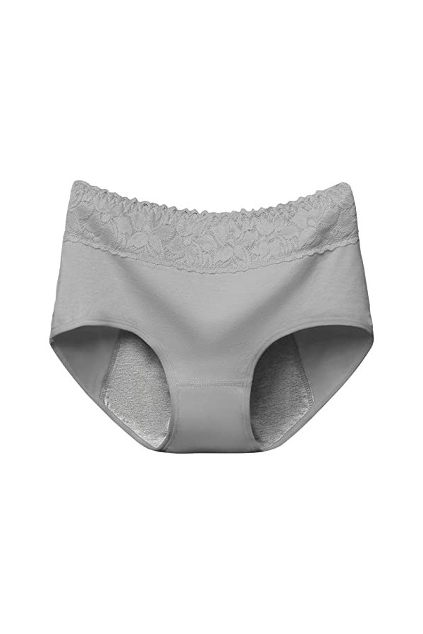 SUPTTING Culotte Physiologique pour Femme, Anti-Fuite, Culotte à Taille Moyenne, sous-Vêtements en Dentelle Sexy pour Femme