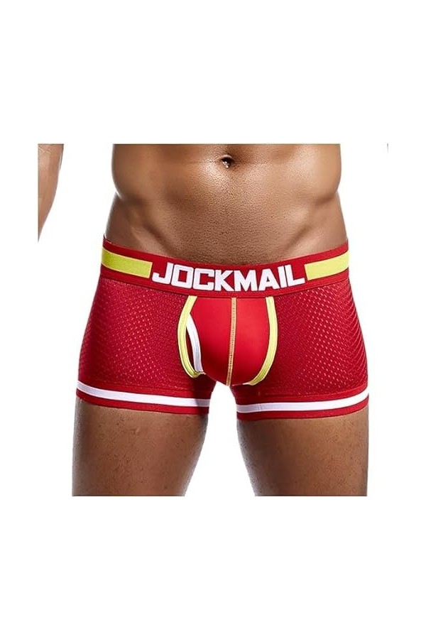 MEGAHERZ Homme String Sexy Culotte sous-Vêtements Boxer à éPissure en Maille pour Hommes sous Vêtements Culottes Douces Et Re