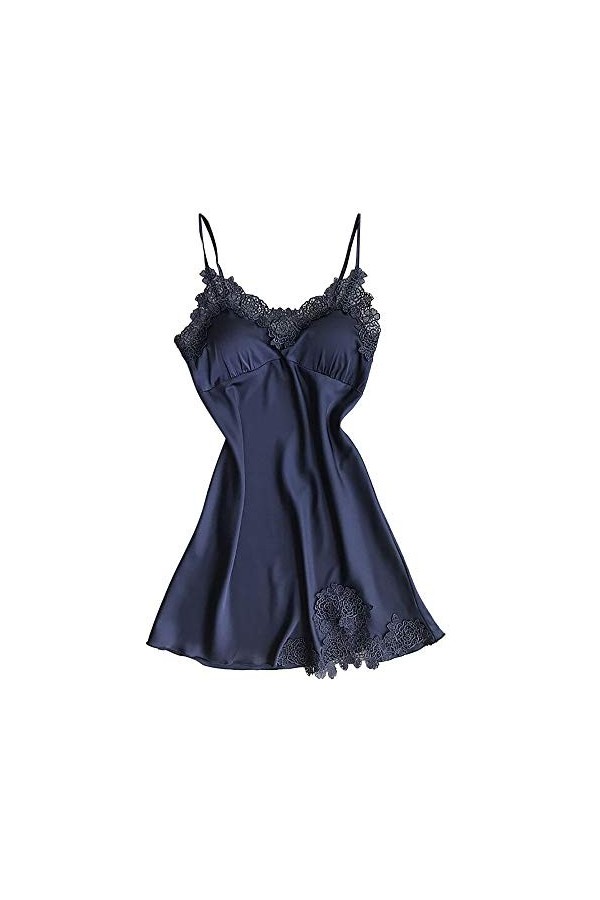 IKFIVQD Sous-vêtements en dentelle pour femme - Vêtements de nuit - Lingerie sexy grande taille - Costumes pour femme, c-noir