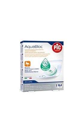 Aposito Pic Aquabloc Antibact 10X8Cm 5U