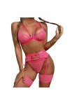 sous Vêtements Sexy Femme Coquine Hot, Femmes Noir Dentelle Sexy Ouvert Entrejambe Bas Crotchles RéSille Lingerie Lingerie Pu
