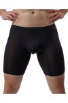 Générique Boxer Extensible Taille Moyenne pour Homme sous-vêtement Respirant en Soie glacée sous-vêtement dinspiration Sport