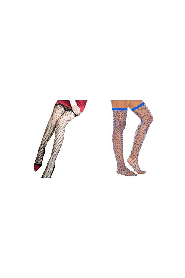 Sensail longue chaussette, Sexy Cuir Bas À Cuisse En Dentelle Pour Femme Rouge 