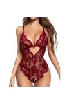 sous Vêtements Femme Sexy Hot, Femmes Noir Dentelle Sexy Ouvert Entrejambe Bas Crotchles RéSille Lingerie Lingerie Pure Linge