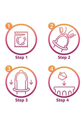 DUREX Préservatifs Texturés Pleasure me Boîte de 3