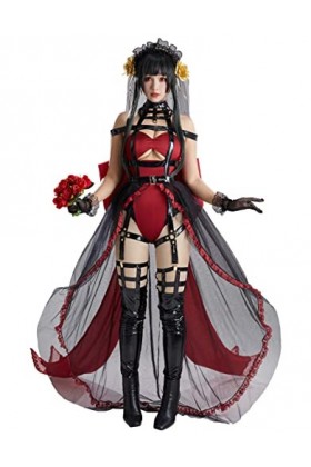 MEOWCOS Ensemble de lingerie sexy avec grand nœud papillon à larrière