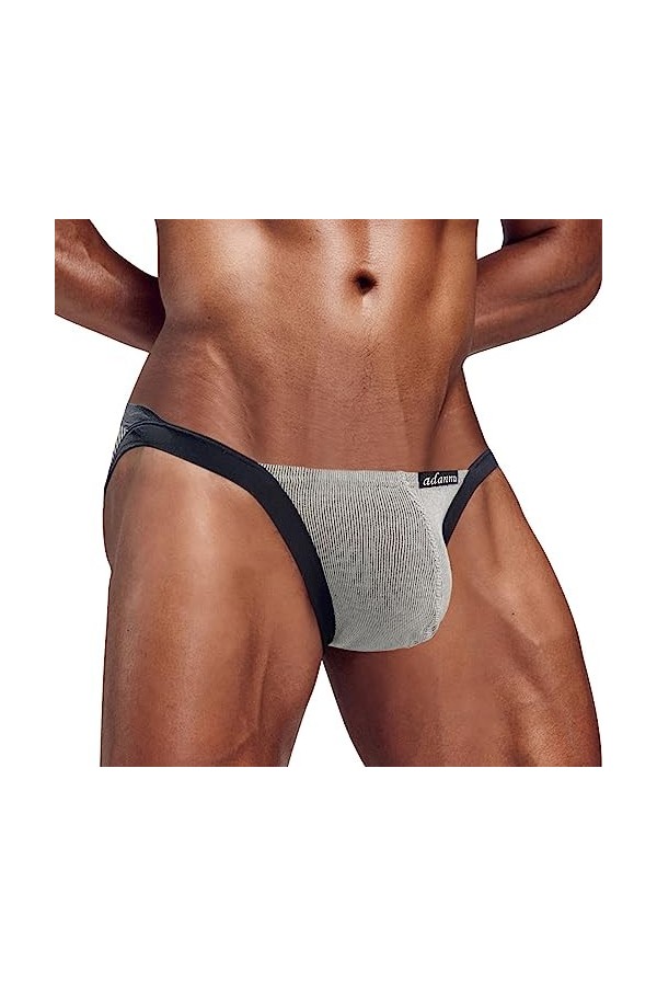 String Homme Sexy Hot - Elefanten Tanga - Slip Homme Sexy Moulant - Tenu Sexy Coquin Homme - Deguisement Sexy - Tanga Homme S