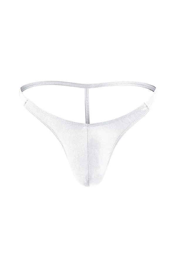 VemeFufu Homme String Sexy Tanga Thong Slips sous-vêtement 1 Pack Taille Unique